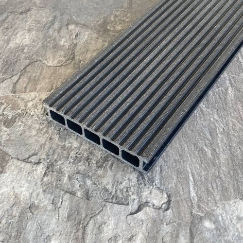 Террасная доска ДПК Latitudo, Euro, Антрацит купить в Казани