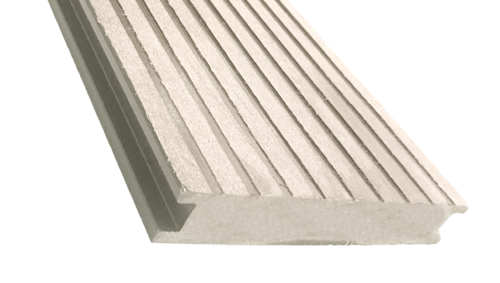 Террасная доска из ДПК ECODECKING Premium Цвет слоновой кости купить в Казани