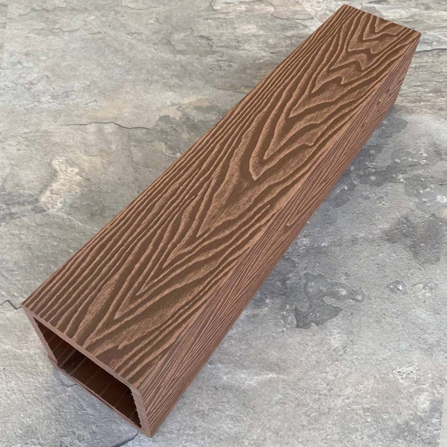 Столб для ограждения из ДПК EasyDecking, Wood-X, Коричневый купить в Казани