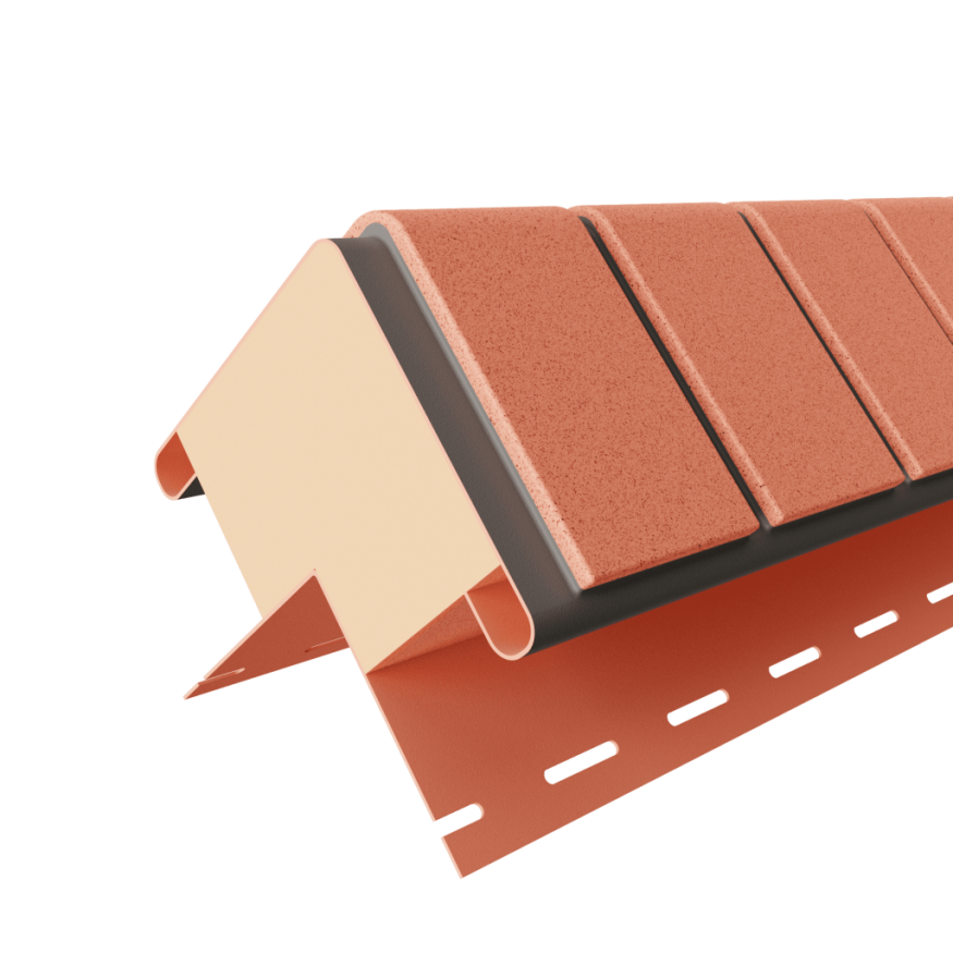 Термоугол Доломит «Кирпич» 40 мм, Красный купить в Казани