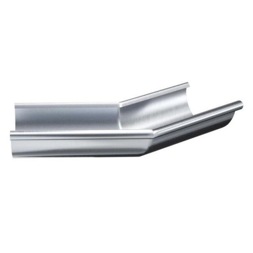Наружный угол желоба 135° Aquasystem, оцинкованный 125/90 купить в Казани