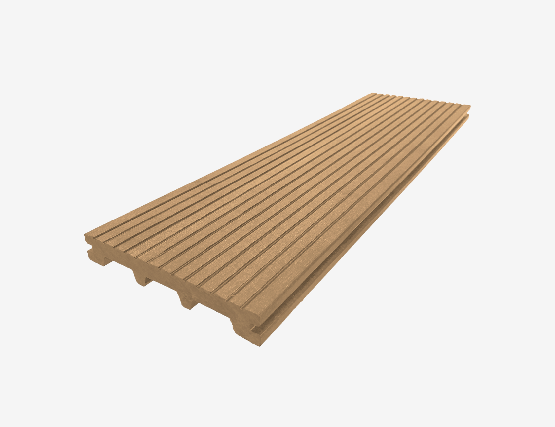 Террасная доска RusDecking Unodeck Titanio - Ореховый ДПК купить в Казани