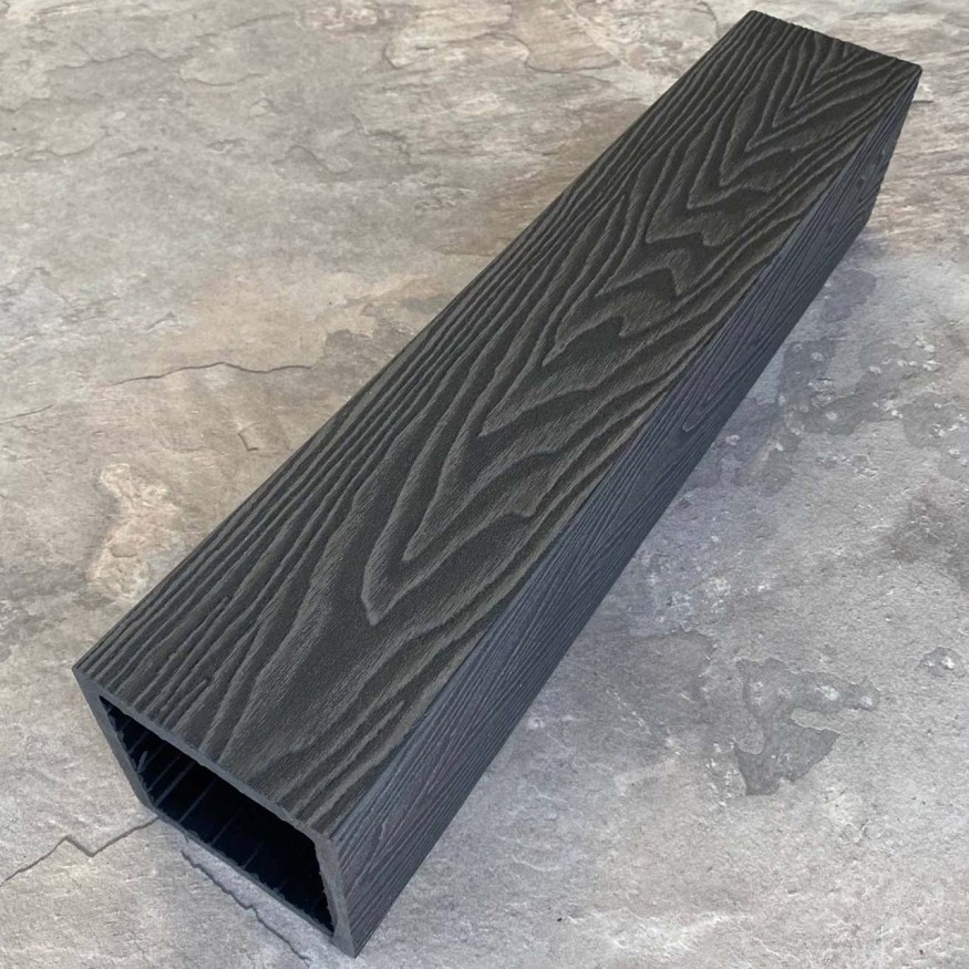 Столб для ограждения из ДПК EasyDecking, Wood-X, Черное дерево купить в Казани