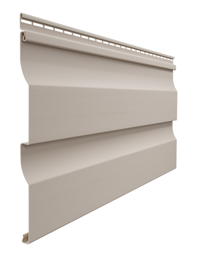 Виниловый сайдинг Docke, Корабельный брус D4.5D, Халва купить в Казани