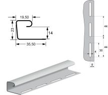 J-Профиль Grand Line В цвете Темный дуб