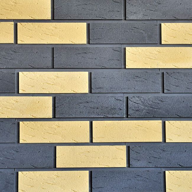 Фасадная плитка Кирисс Фасад, Трехцветный клинкерный кирпич №3 купить в Казани