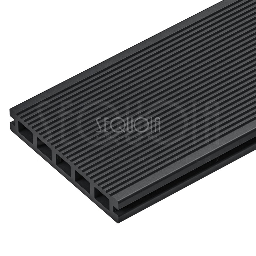 Доска террасная ДПК 3D SEQUOIA Evolution WOOD BLACK купить в Казани