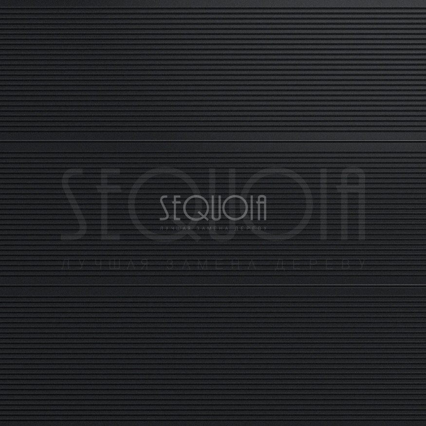 Доска террасная ДПК 3D SEQUOIA Evolution WOOD BLACK купить в Казани