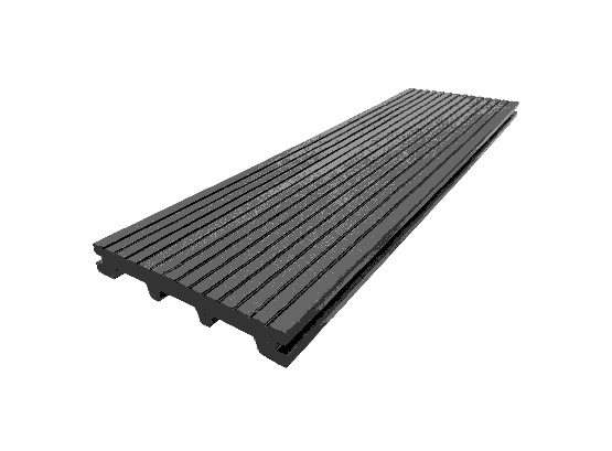 Террасная доска из ДПК RusDecking Unodeck Titanio - Цвет Графит купить в Казани
