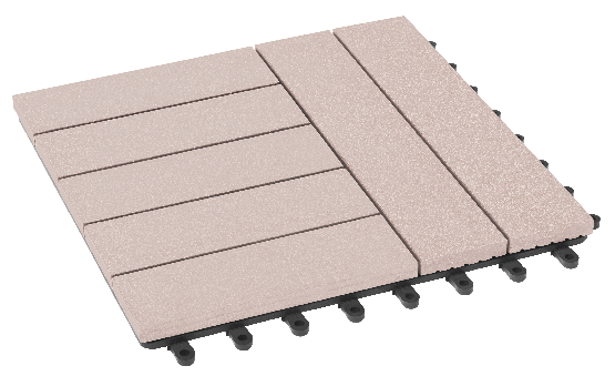 Модульный паркет ДПК GRINDERDECO Комфорт 4 Светлый дуб купить в Казани