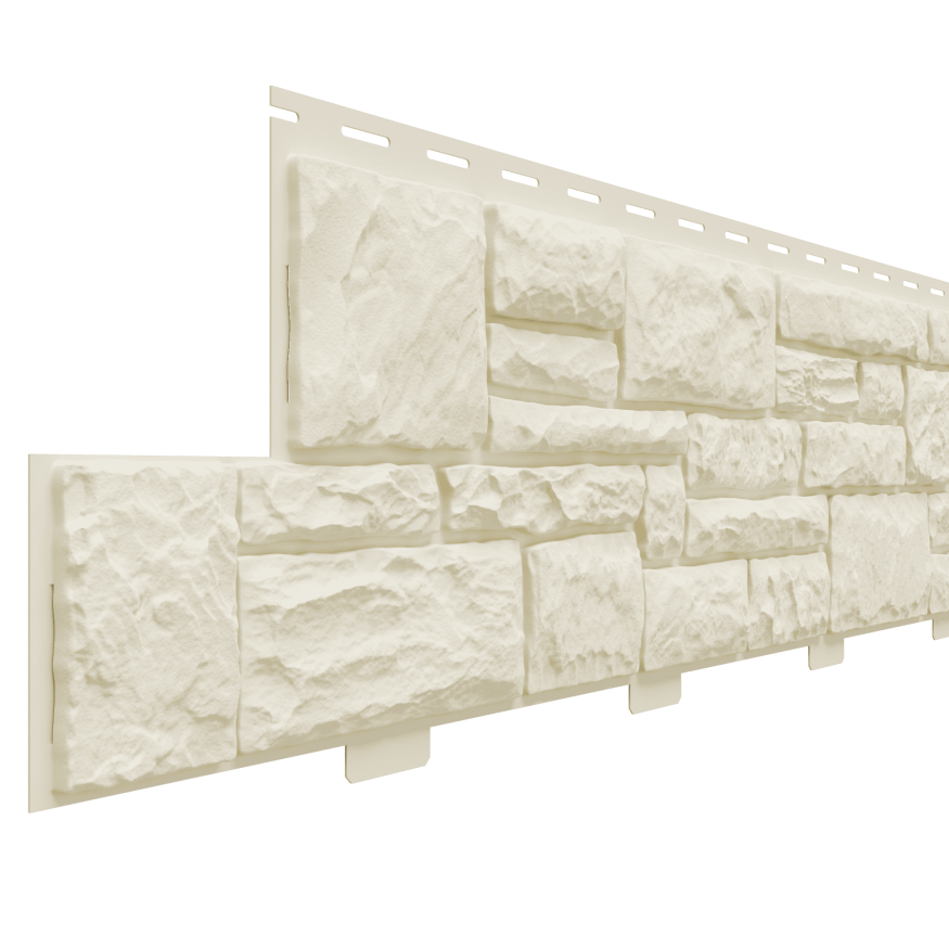 Фасадная панель Доломит, Крымский берег, Слоновая кость купить в Казани