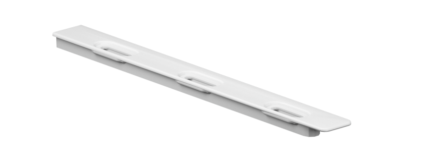 Фасадный стартовый профиль к панелям Белый купить в Казани