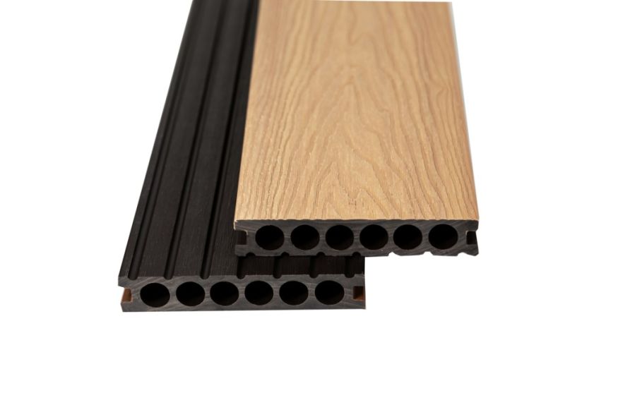 Террасная доска Ecodecking Скай коэкструзия Бук купить в Казани