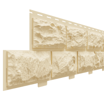 Фасадная панель Доломит, Альпийский, Цвет Шампань