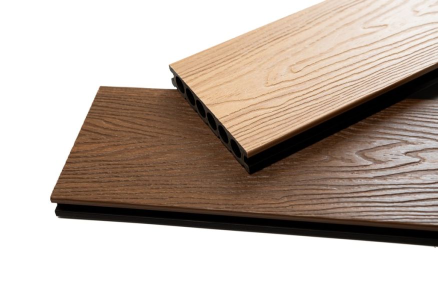 Террасная доска Ecodecking Скай коэкструзия Тик купить в Казани