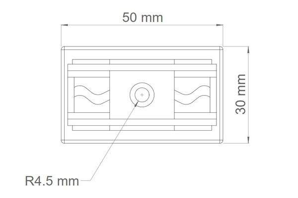 Кляммер для террасной доски пластиковый Savewood купить в Казани