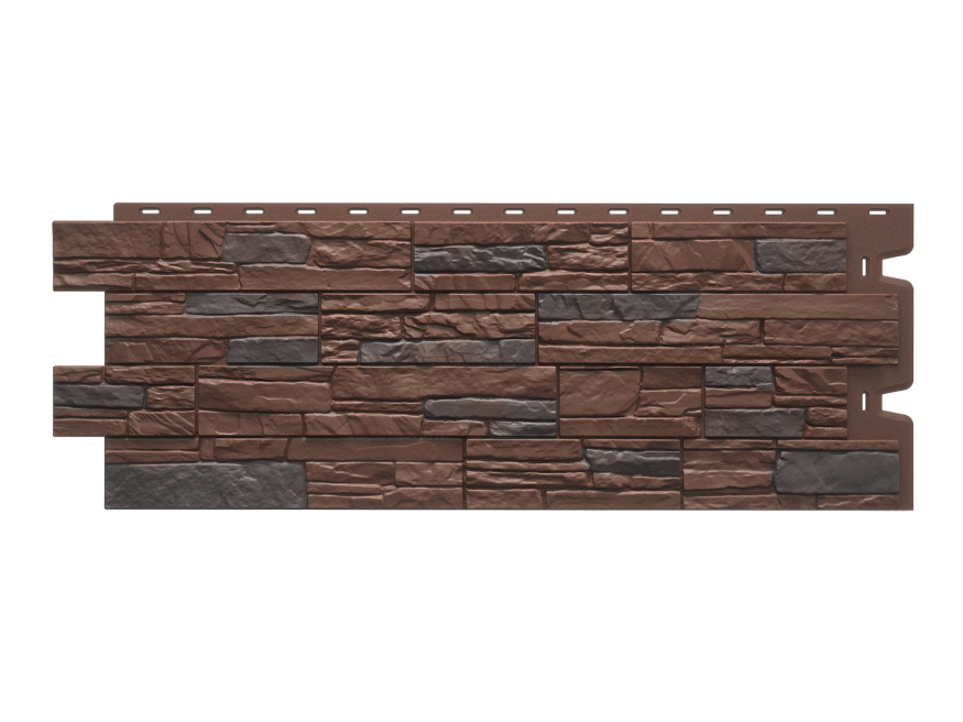 Фасадная панель Docke Stein Темный орех купить в Казани