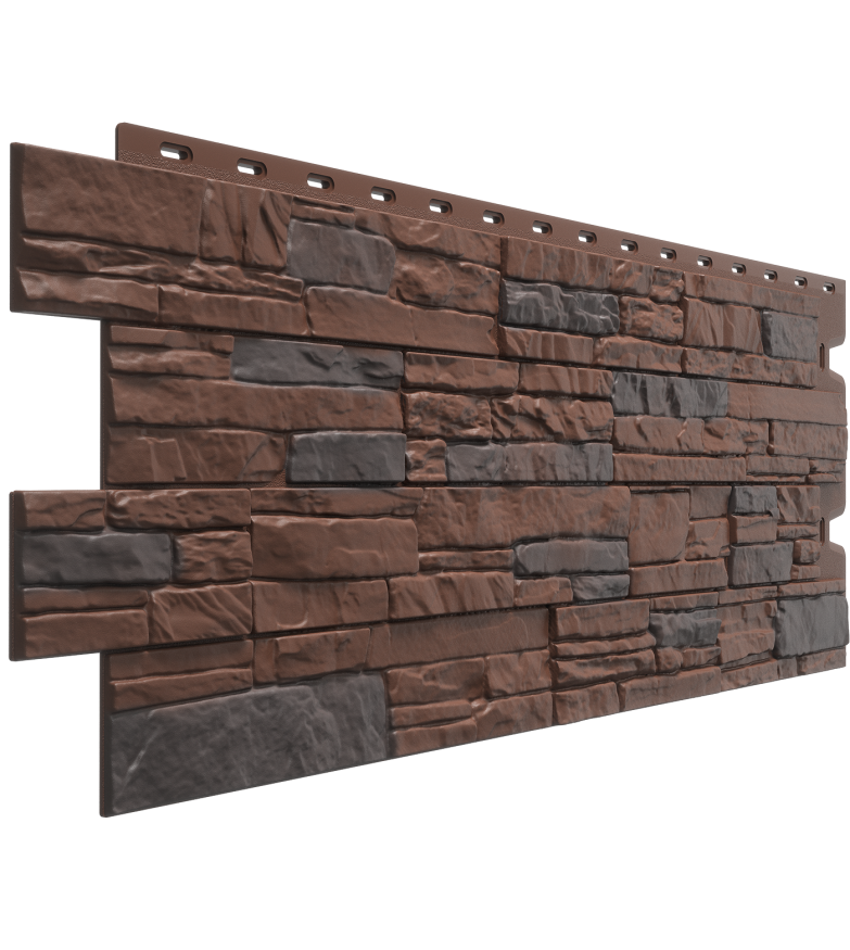 Фасадная панель Docke Stein Темный орех купить в Казани