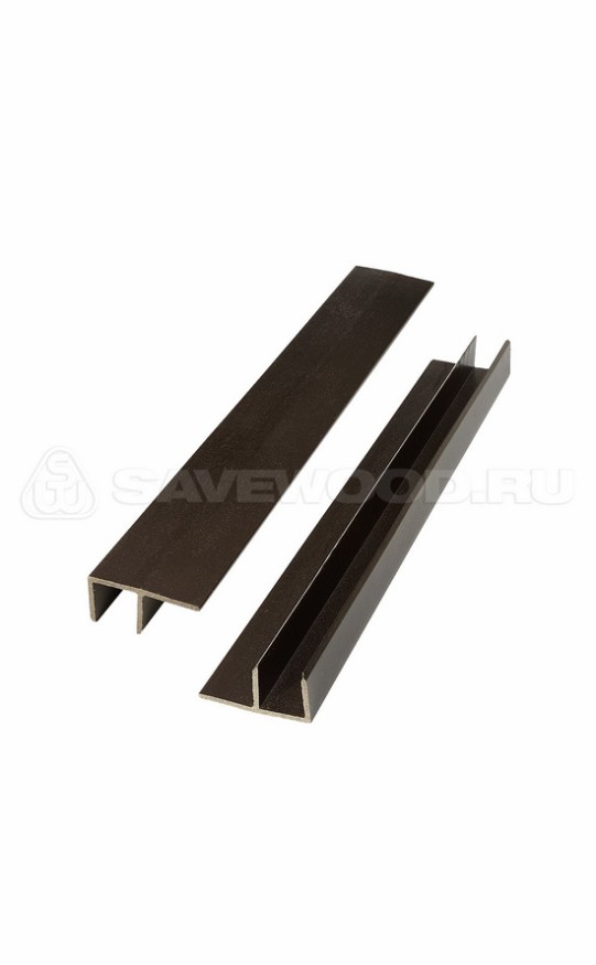 F-профиль ДПК Savewood, Темно-коричневый купить в Казани