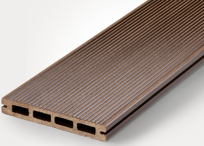 Террасная доска NanoWood «Lite» ECO в шоколадном цвете. купить в Казани
