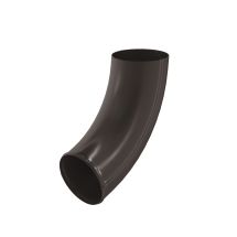 Отвод трубы Aquasystem, PU MATT, RAL 8017 Темно Коричневый 125/90