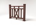 Ограждение из ДПК FG6 коричневое купить в Казани