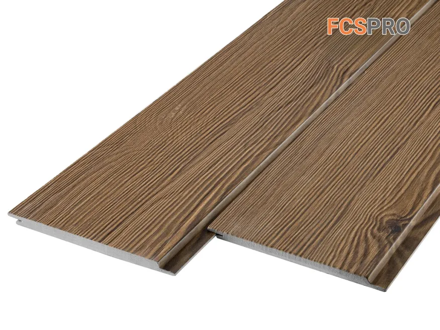 Фиброцементная панель FCSPRO Decor Wood Click Масляная лиственница купить в Казани