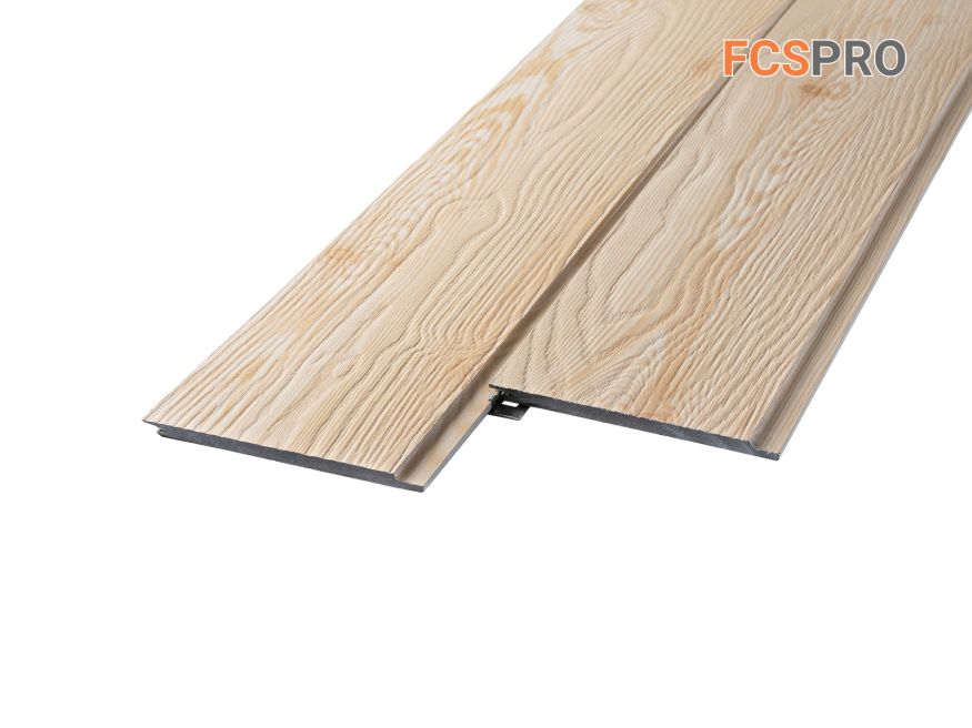 Фиброцементная панель FCSPRO Decor Wood Click Лиственница купить в Казани
