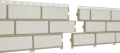 Фасадные панели Ю-Пласт, Стоун Хаус Кирпич, Белый с декорированным швом купить в Казани