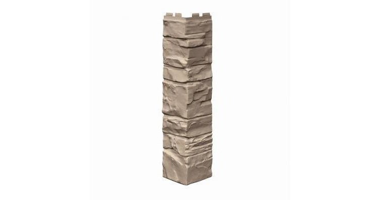 Угол наружный VOX Solid Stone Lazio светлая глина камень купить в Казани