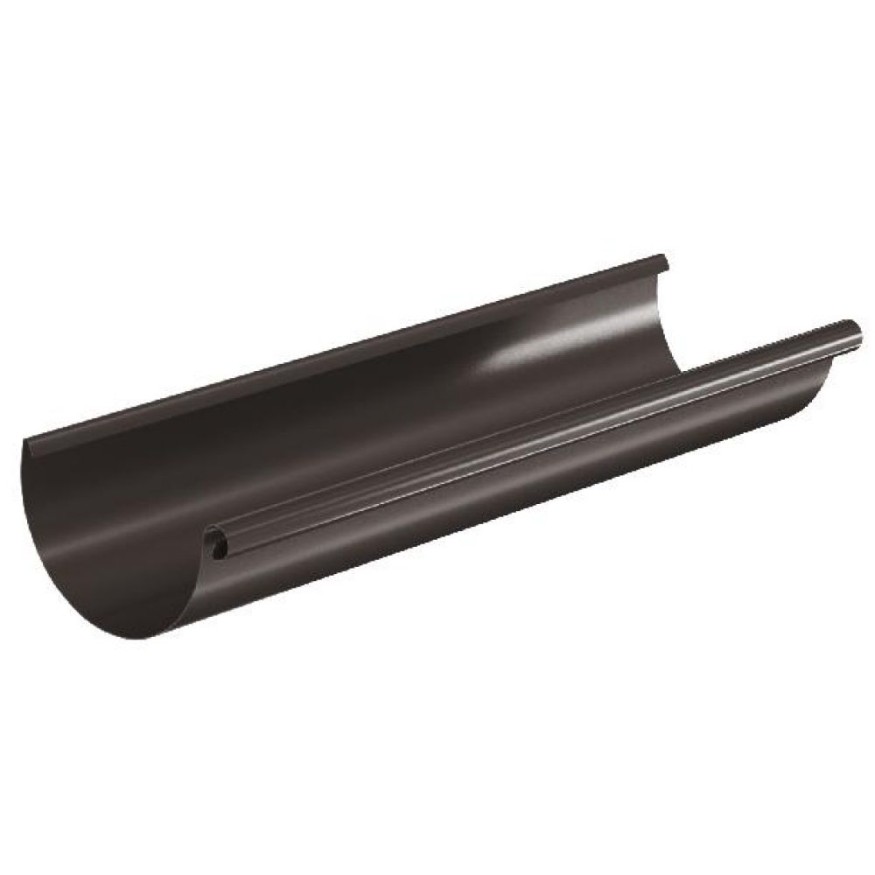 Водосточный желоб Aquasystem RR 32, тёмно-коричневый, 3.00 м, 125/90 купить в Казани