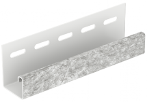 J-планка Ю-Пласт Стон Хаус Кварцит, Светло-Серый