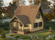 Ламинированная черепица Docke, DRAGON EUROPA, СВЕТЛО-КОРИЧНЕВЫЙ