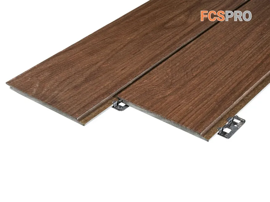 Фиброцементная панель FCSPRO Decor Wood Click Береза купить в Казани