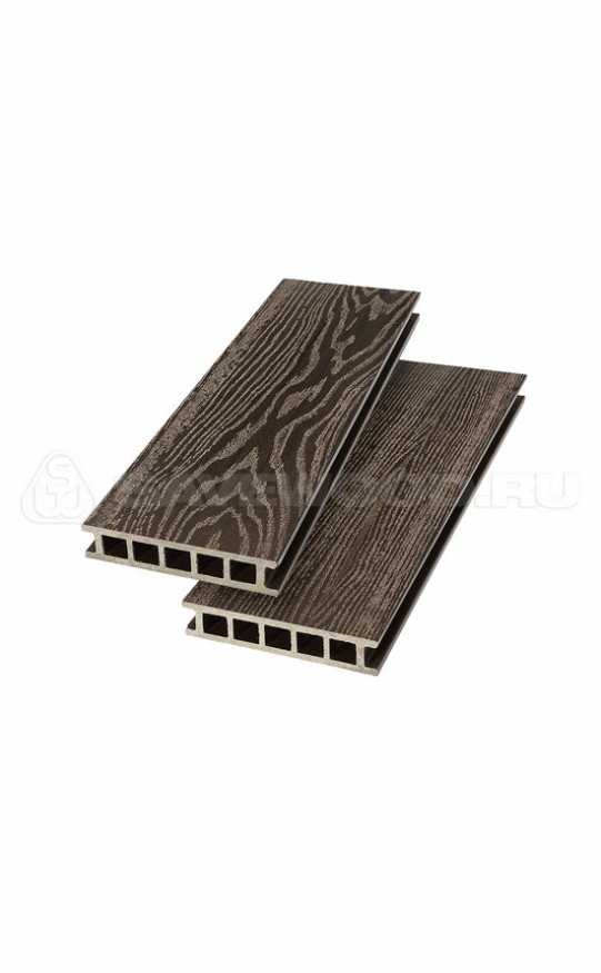 Террасная доска ДПК SaveWood, SW Fagus, Темно-коричневый купить в Казани