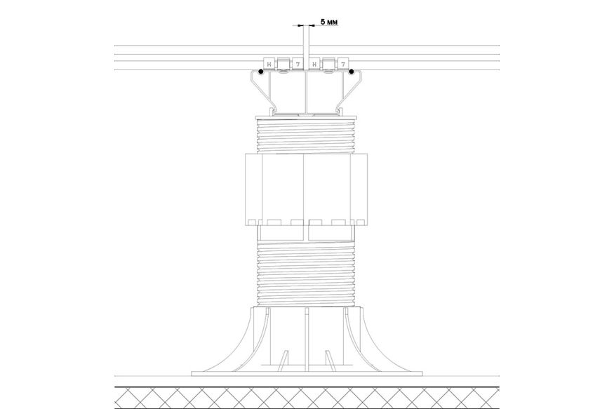 Лага Алюминий Holzhof HILST JOIST стыковочная PRO MAX купить в Казани