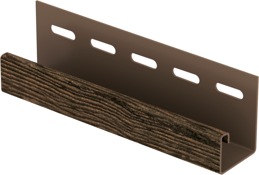 J-планка Ю-Пласт, Hokla S-Lock Щепа, Каштановый купить в Казани