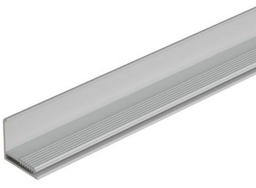 Дымчатый фасадный L-образный профиль купить в Казани