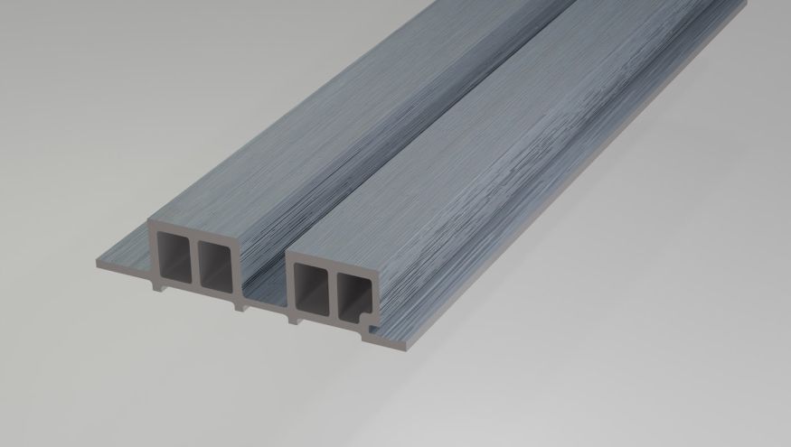 Реечная панель Woodwex, Lines, Light gray купить в Казани