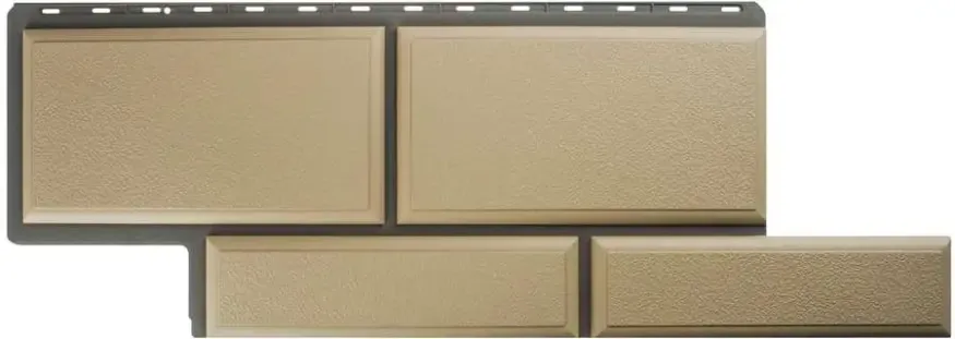 Фасадная панель Альта-Профиль Флорентийский камень Слоновая кость купить в Казани