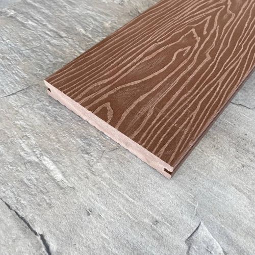 Террасная доска Latitudo, Solid Полнотелая, Каштан купить в Казани