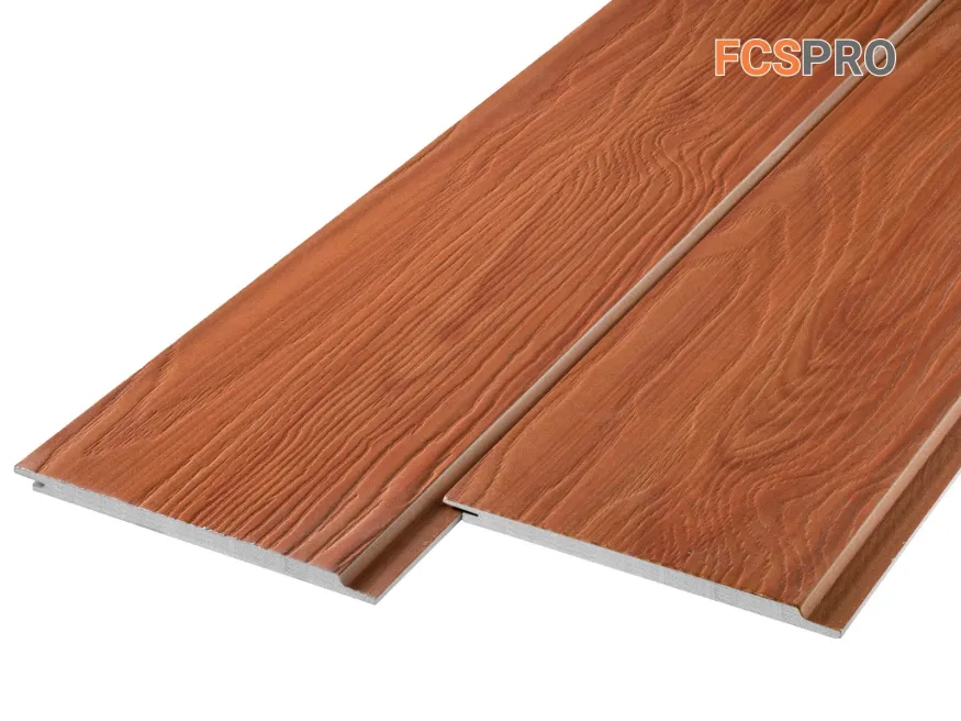 Фиброцементная панель FCSPRO Decor Wood Click Термо береза купить в Казани