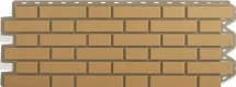 Фасадная панель Альта-Профиль, Клинкерный кирпич, Бежевый