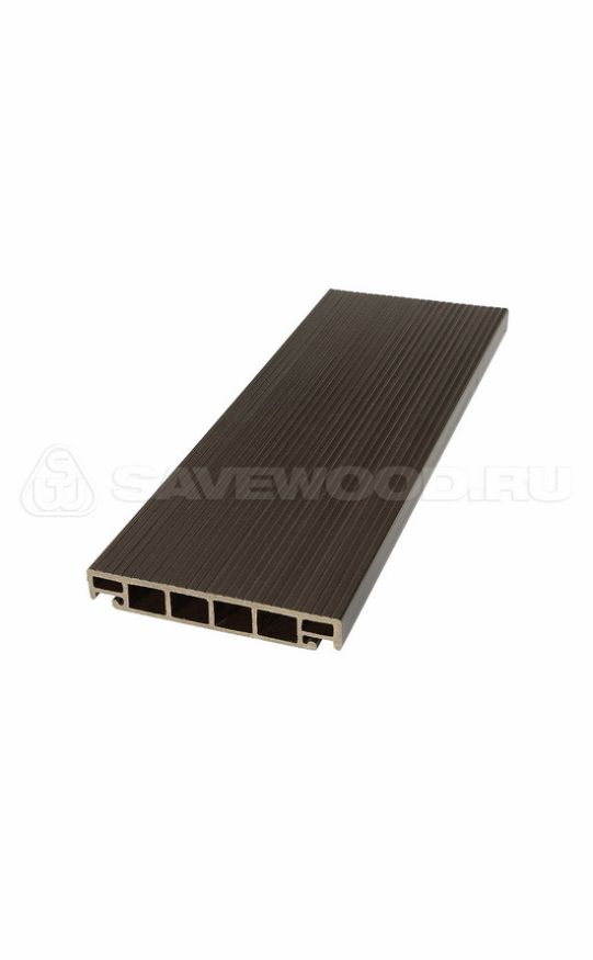 Террасная доска SaveWood, SW Salix, Темно-коричневый купить в Казани