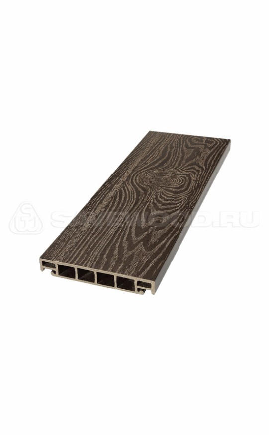 Террасная доска SaveWood, SW Salix (T), Темно-коричневый купить в Казани