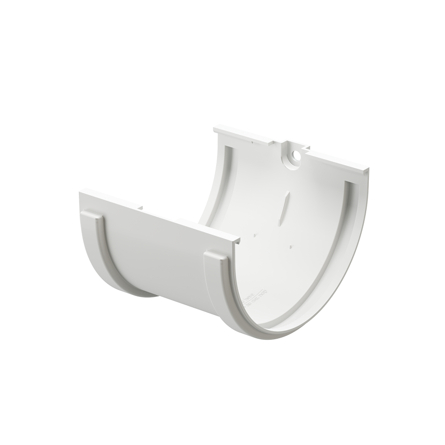 Соединитель для желобов Docke Standard, белый цвет. купить в Казани