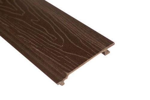 Фасадная панель из ДПК ECODECKING Коричневого цвета купить в Казани
