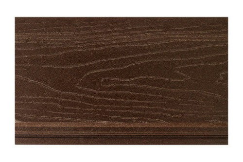 Фасадная панель из ДПК ECODECKING Коричневого цвета купить в Казани