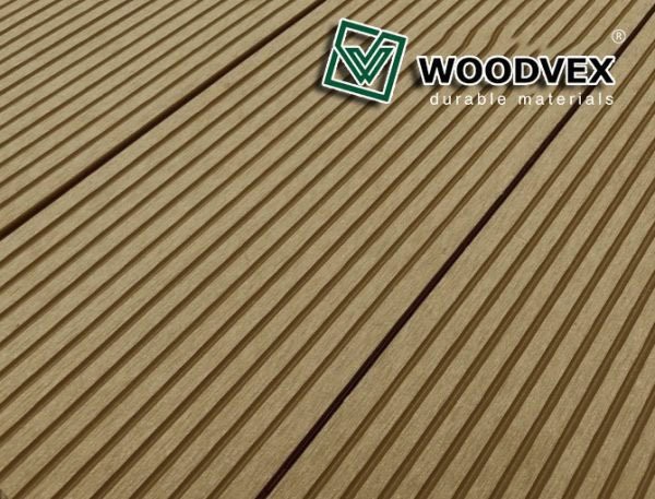 Террасная доска WOODVEX Select из ДПК цвета Кофе купить в Казани