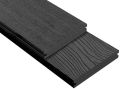 Террасная доска DPK Outdoor 3D полнотелая STORM/OCEAN BLACK черного цвета купить в Казани